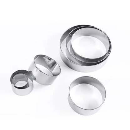 Round Dough Cutters 6Pc Set