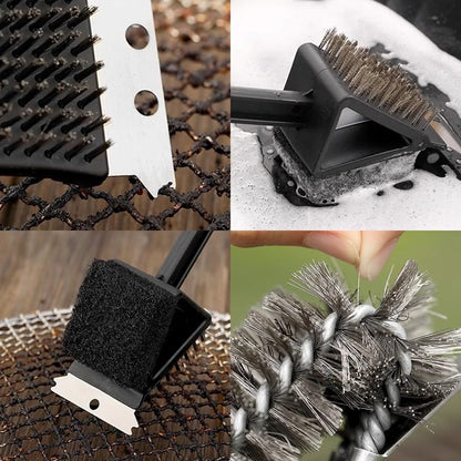 Long Grill Cleaning Brush