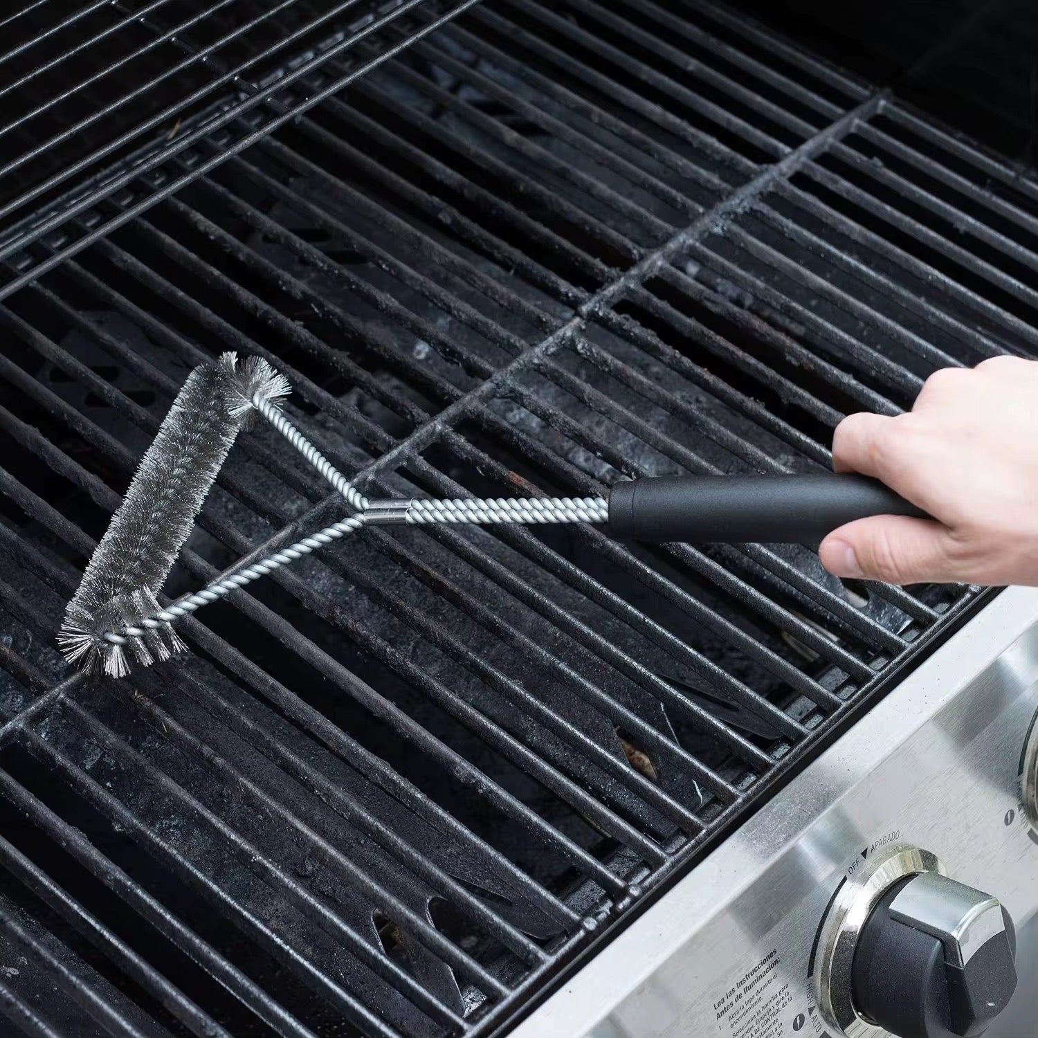 Wide Grill Cleaning Brush