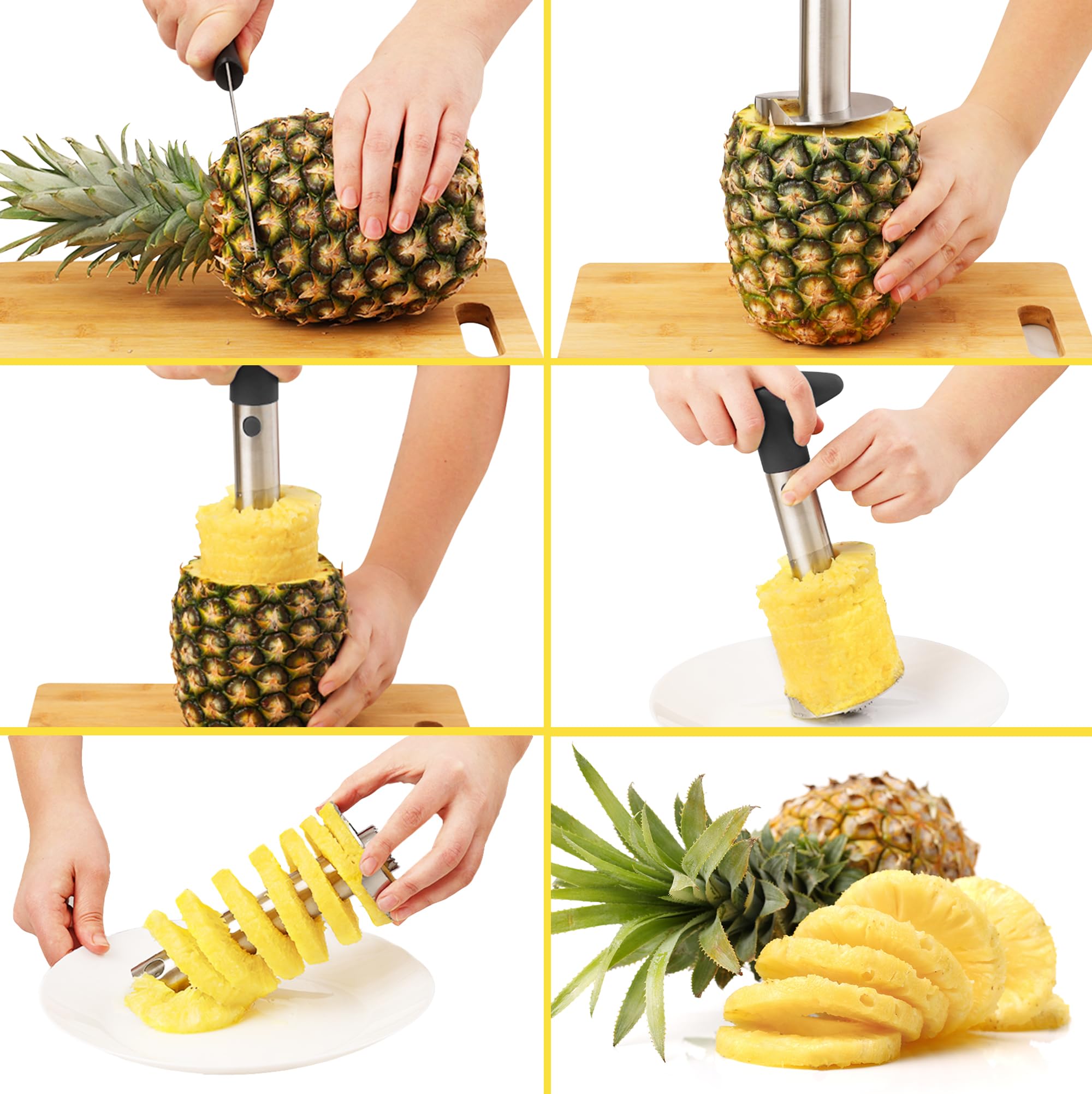 Stainless Steel Pineapple Corer