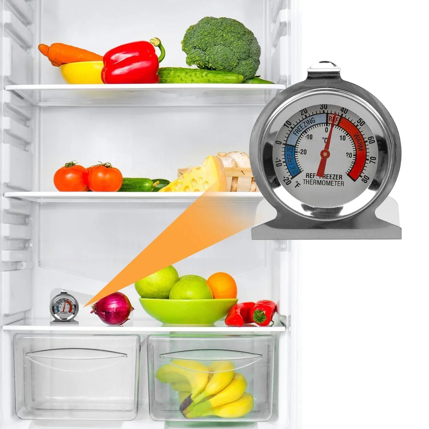 Fridge &amp; Freezer Thermometer