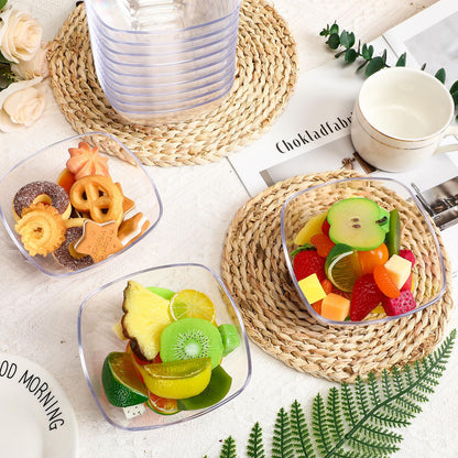 Plastic Snack Serving Cups 4pc Set