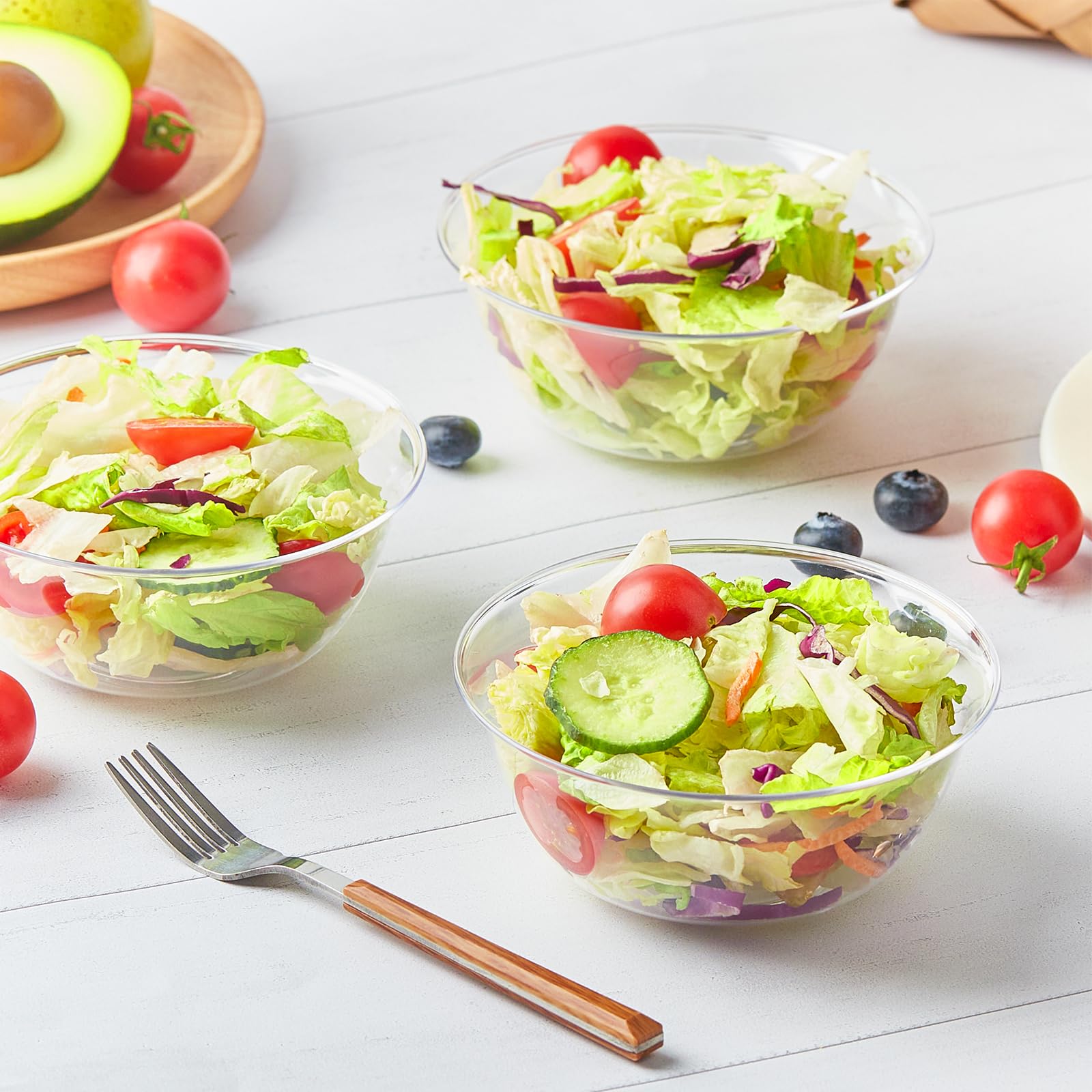 Plastic Snack Serving Cups 4pc Set