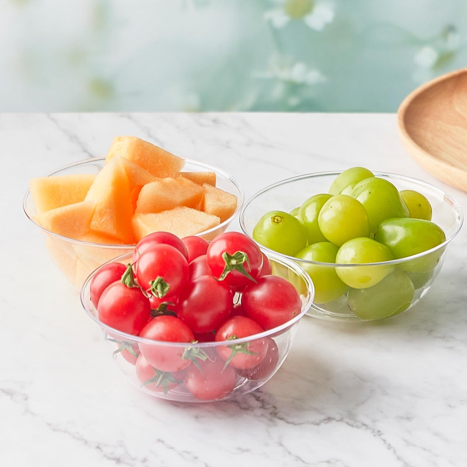 Plastic Snack Serving Cups 4pc Set