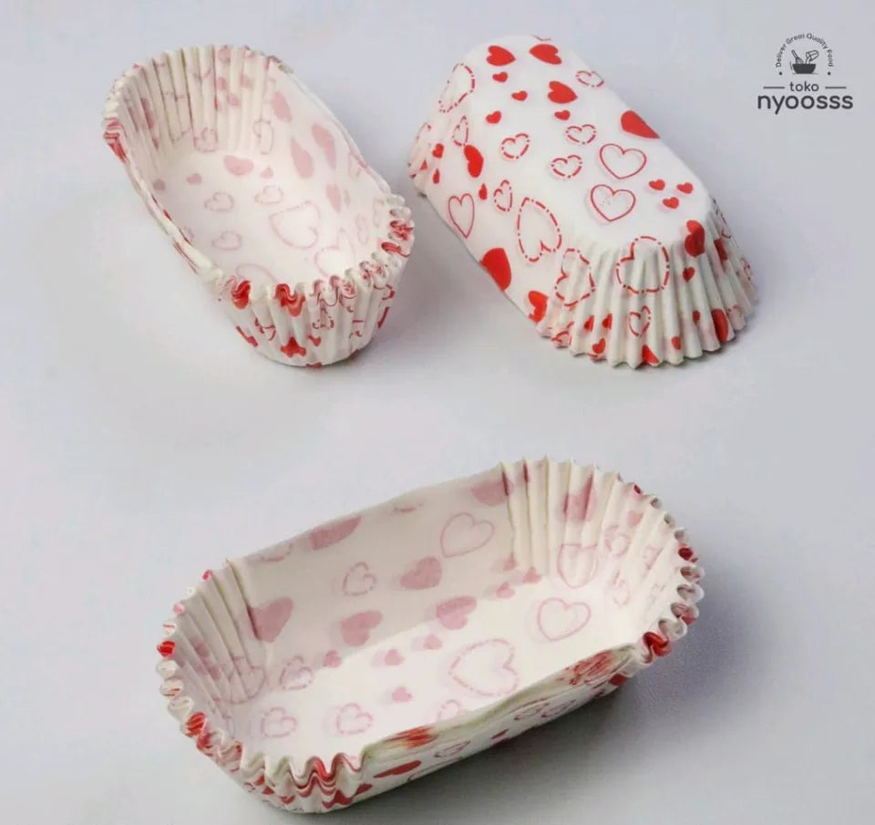 Oval Eclair Cake Liners