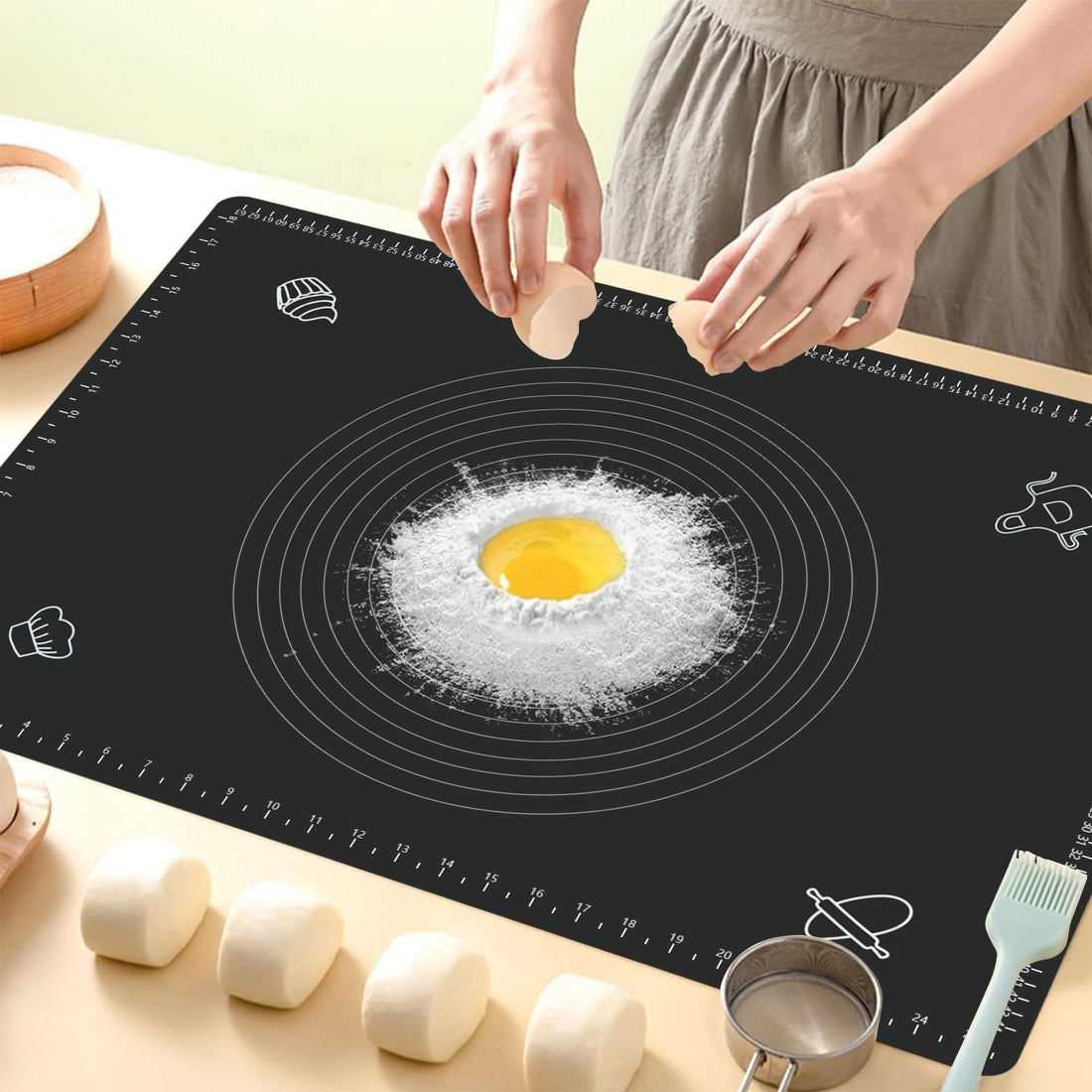 Large Silicone Rolling Mat