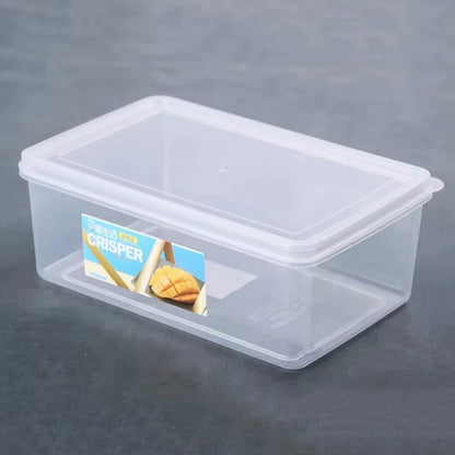 Plastic Rectangular Crisper 6 Piece Set