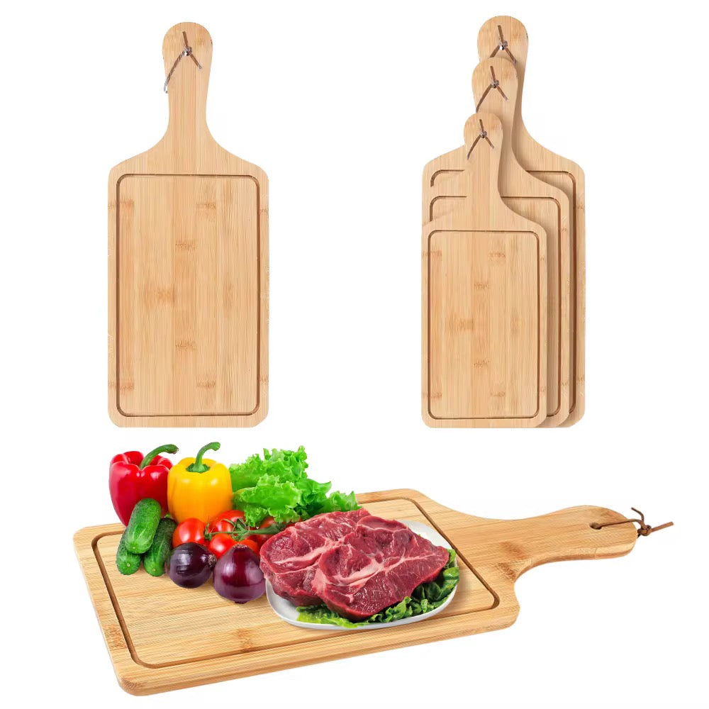 Rectangular Bamboo Serving Plate