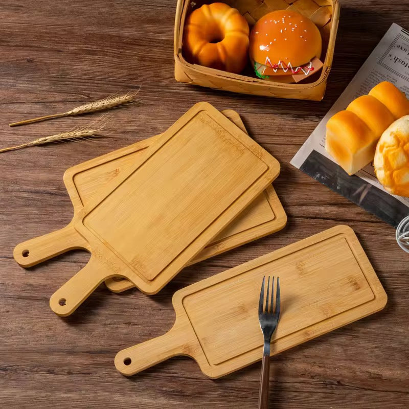Rectangular Bamboo Serving Plate