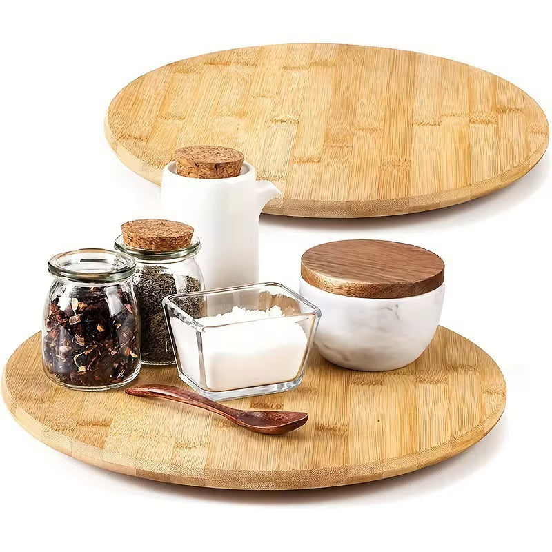 Bamboo Lazy Susan Board