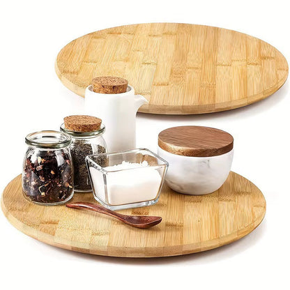 Bamboo Lazy Susan Board