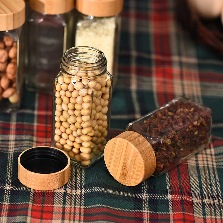 Glass Spice Jar