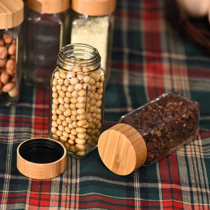 Glass Spice Jar