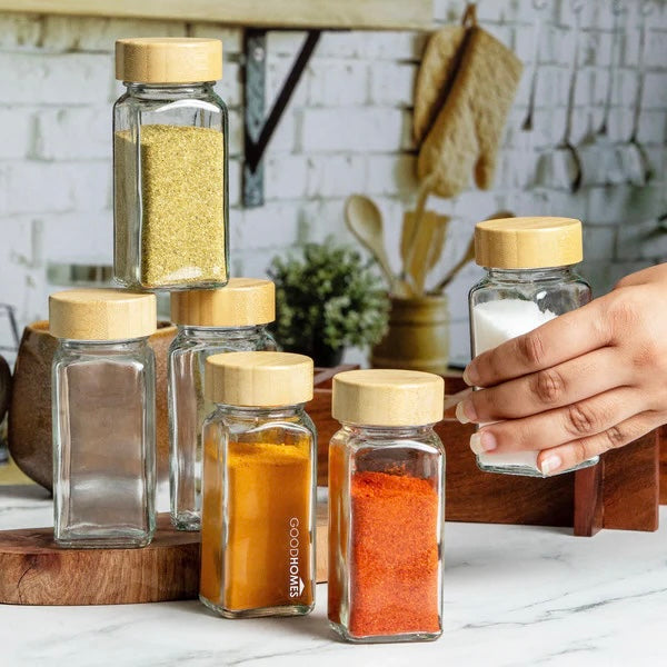Glass Spice Jar
