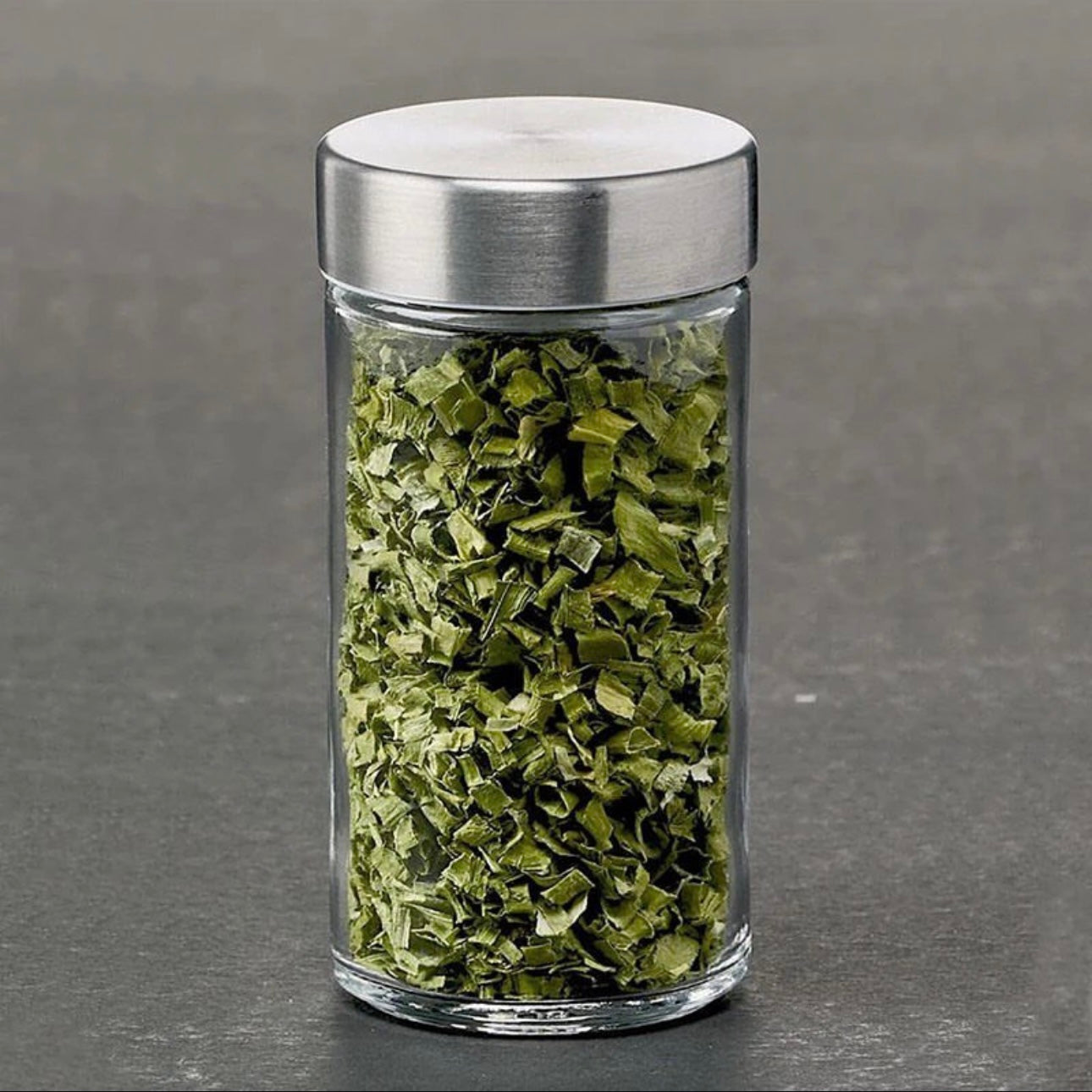 Round Glass Spice Jar
