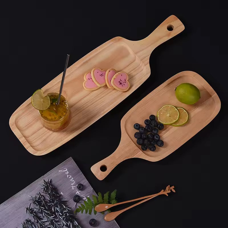 Rectangular Bamboo Fruit Plate