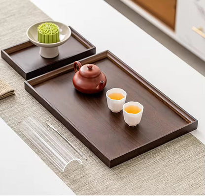 Wooden 3 Piece Tray Set