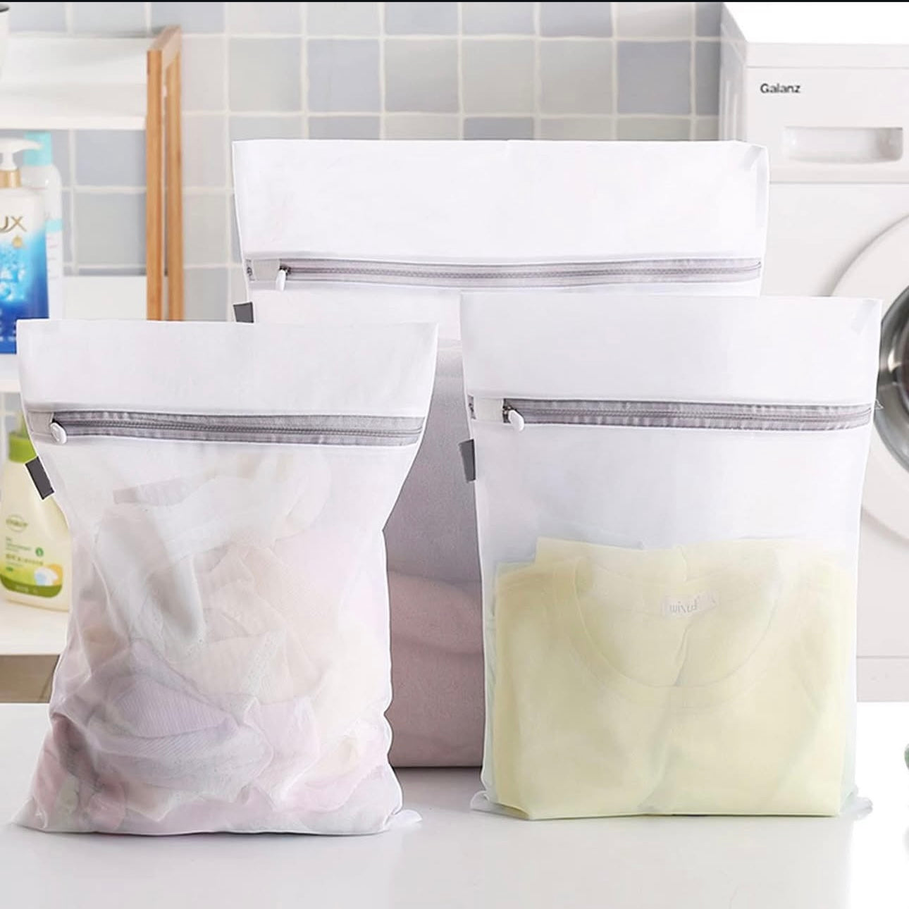Washing Machine 4 Piece Bag Set