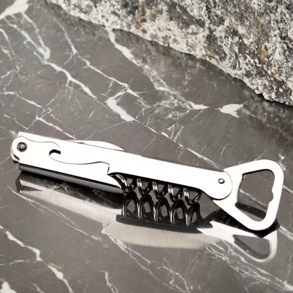 Stainless Steel Can &amp; Cork Opener