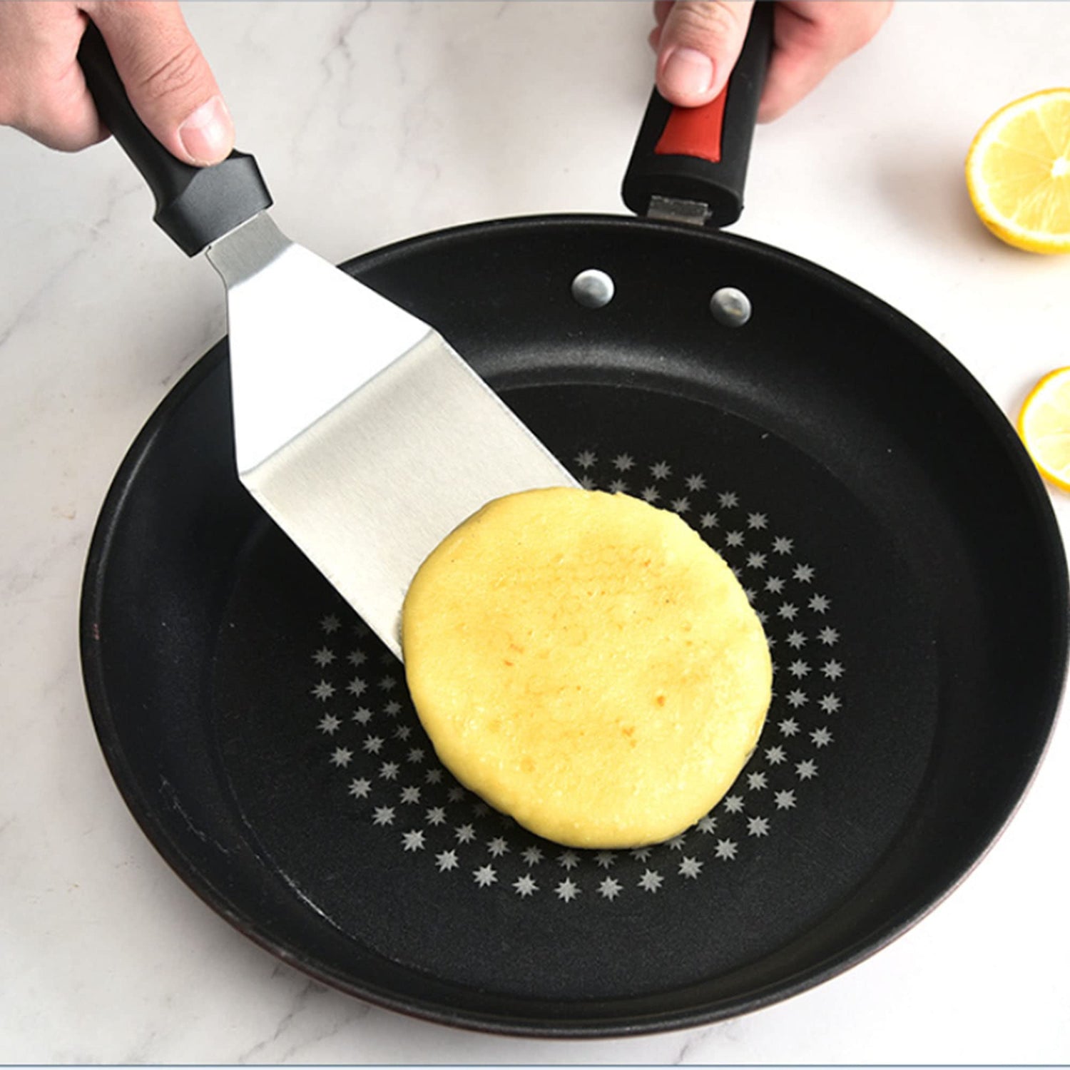 Stainless Steel Short Grill Turner