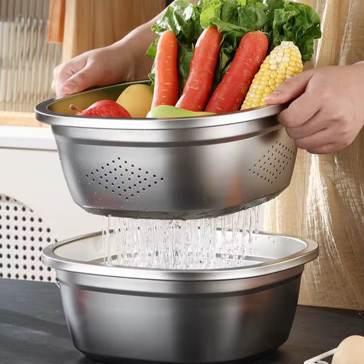 Stainless Steel Square Basin