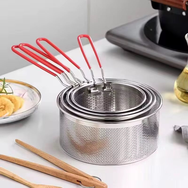 Stainless Steel Frying Pot Strainer