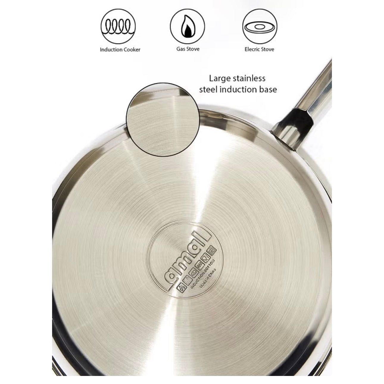 Stainless Steel 18 Piece Cookware Set