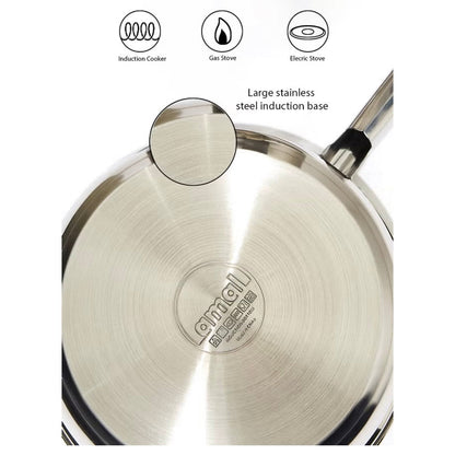 Stainless Steel 18 Piece Cookware Set