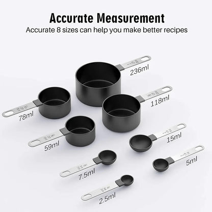Measuring Cup &amp; Spoon 8Pc Set