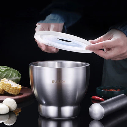 Stainless Steel Mortar &amp; Pestle