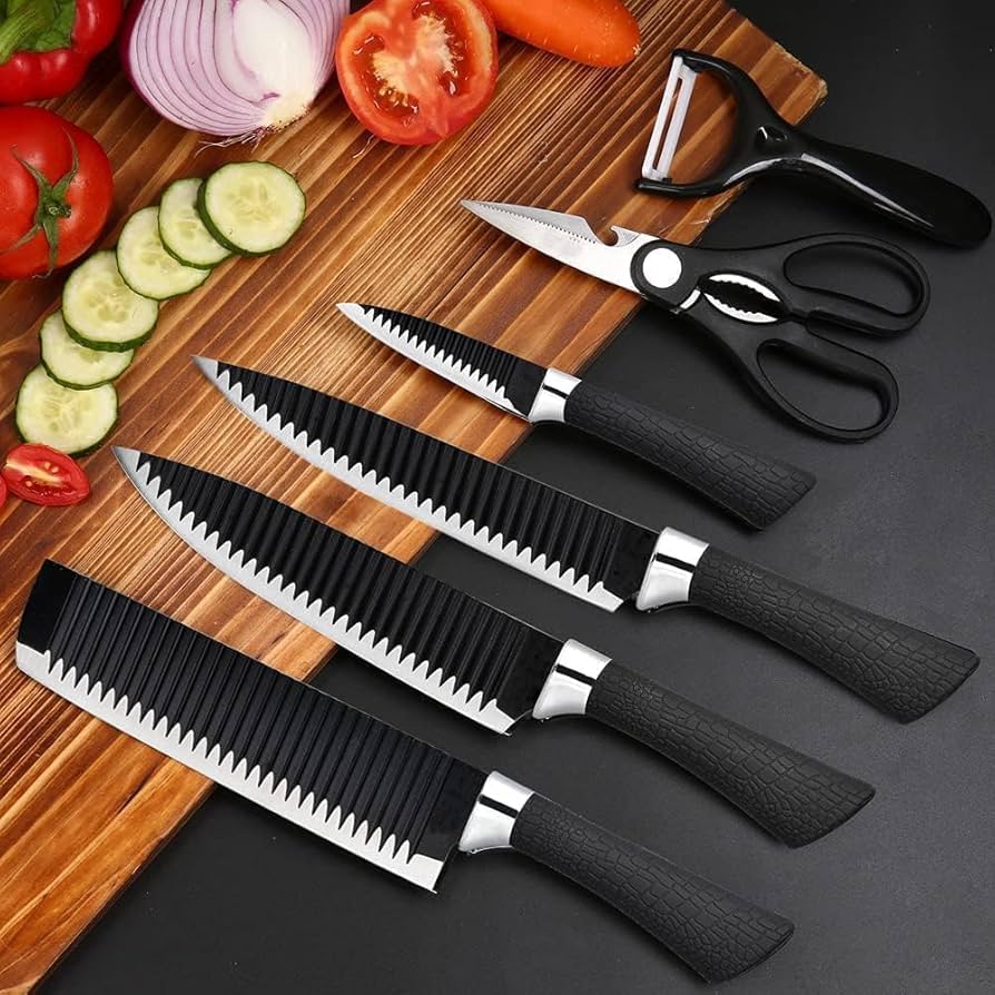Knife &amp; Utensil 6Pc Set