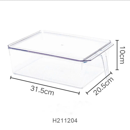 Acrylic Fridge Organizer With Cover