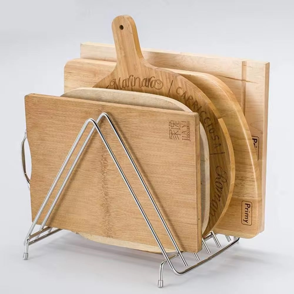 Stainless Steel Cutting Board Organizer