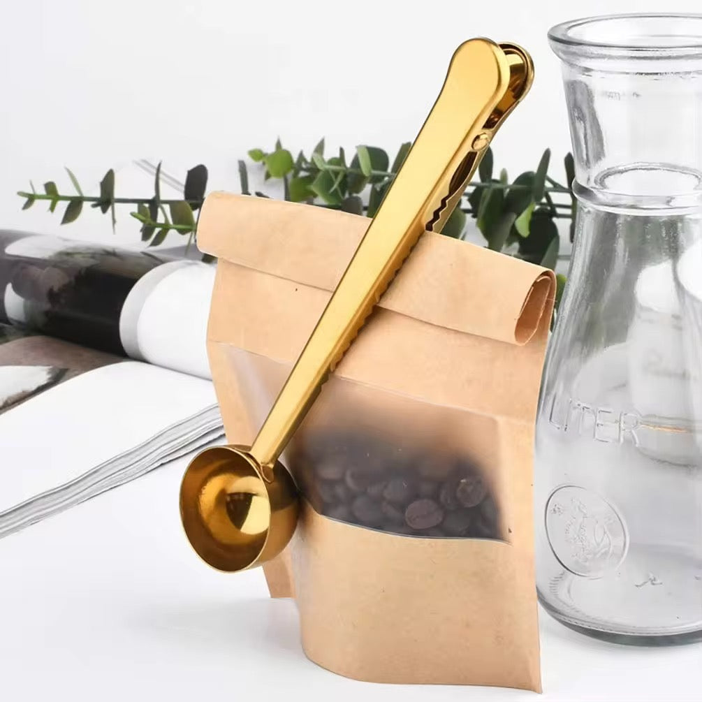 Stainless Steel Coffee Spoon Clip
