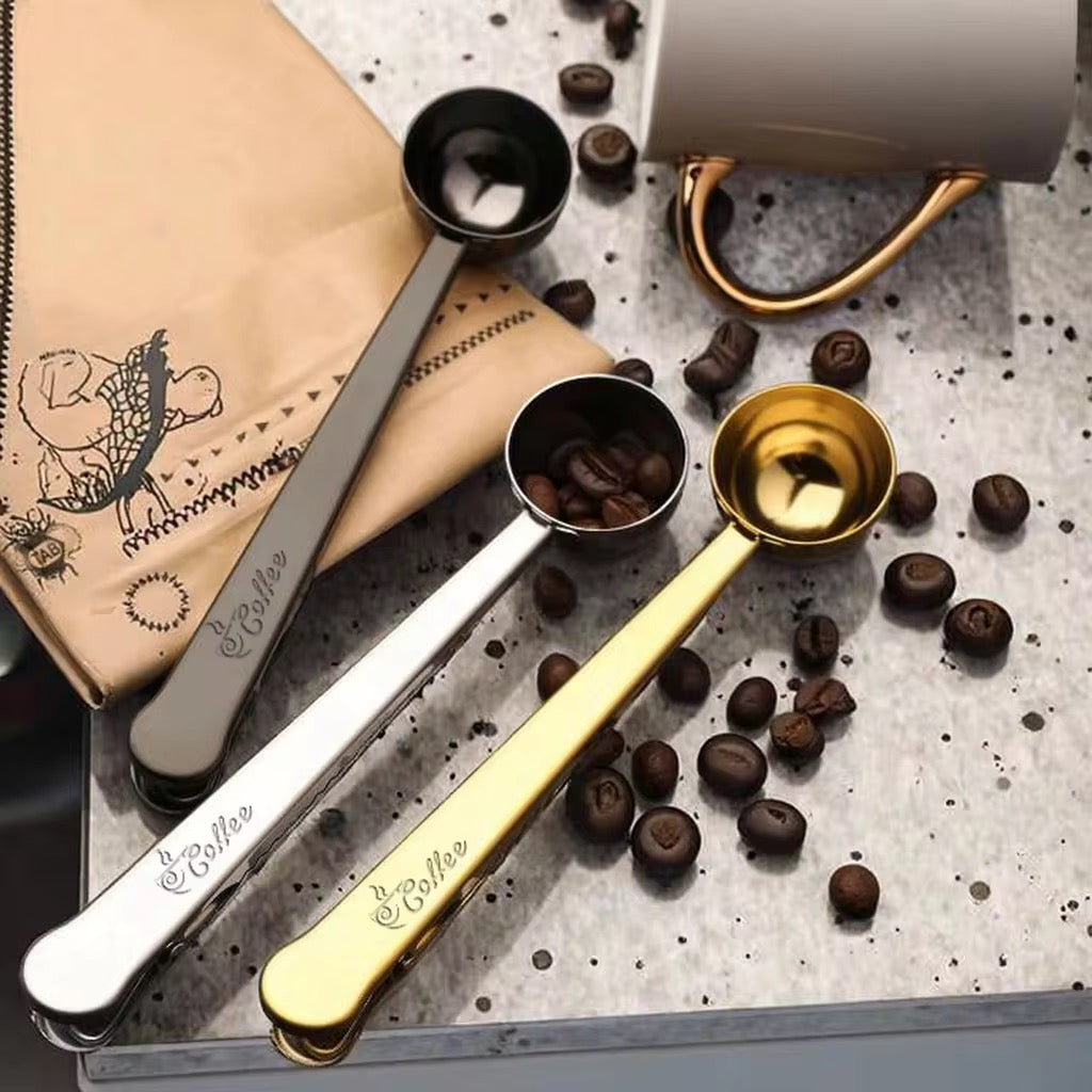 Stainless Steel Coffee Spoon Clip