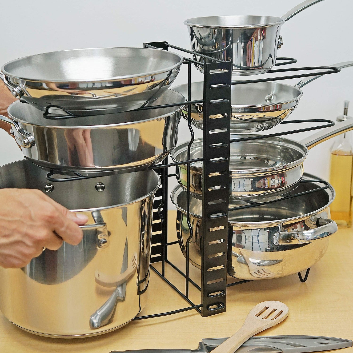 Double Sided Pot Organizer