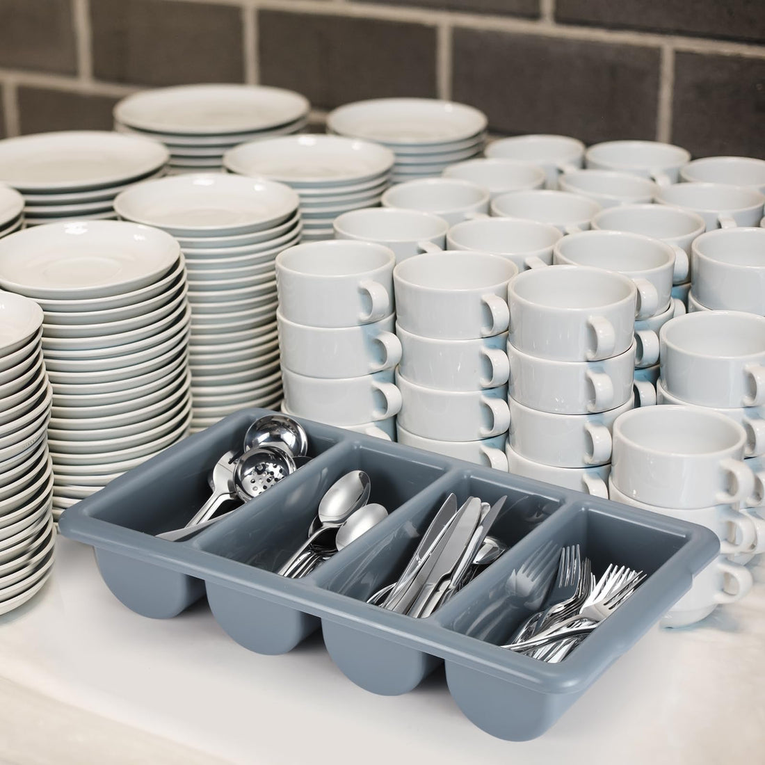 Plastic Large Cutlery Organizer