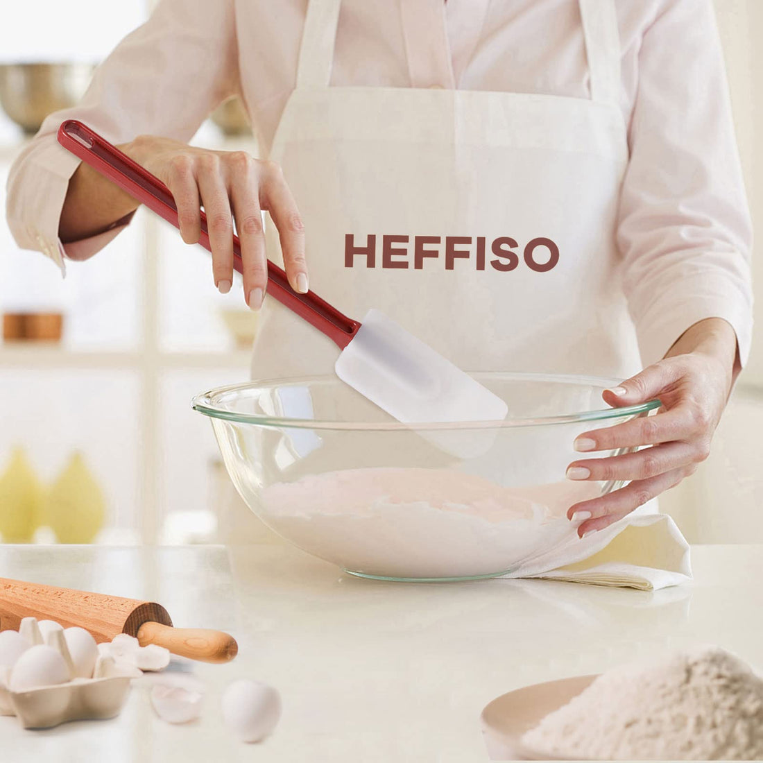 Heat Resistant Silicone Spatula