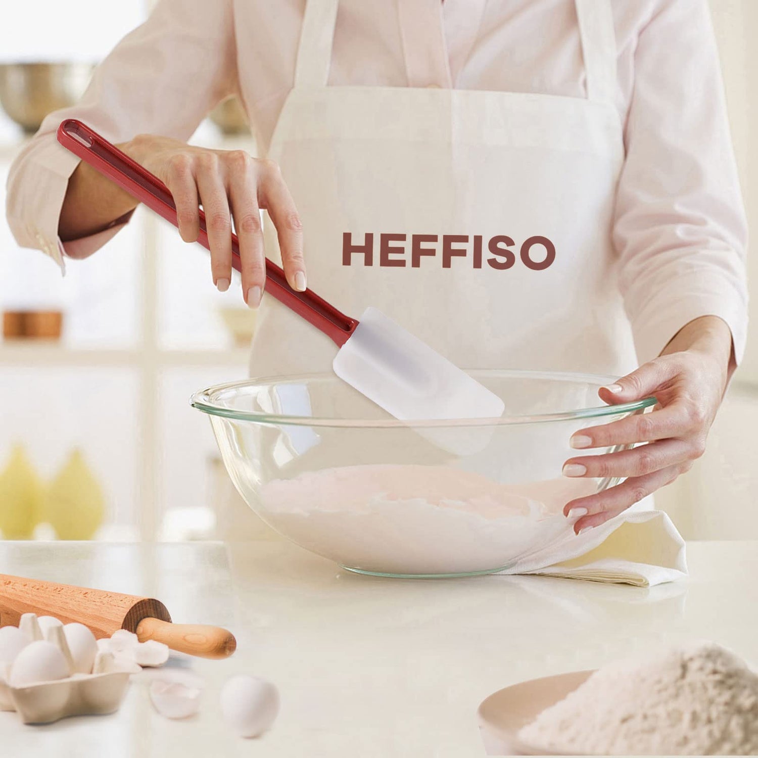 Heat Resistant Silicone Spatula