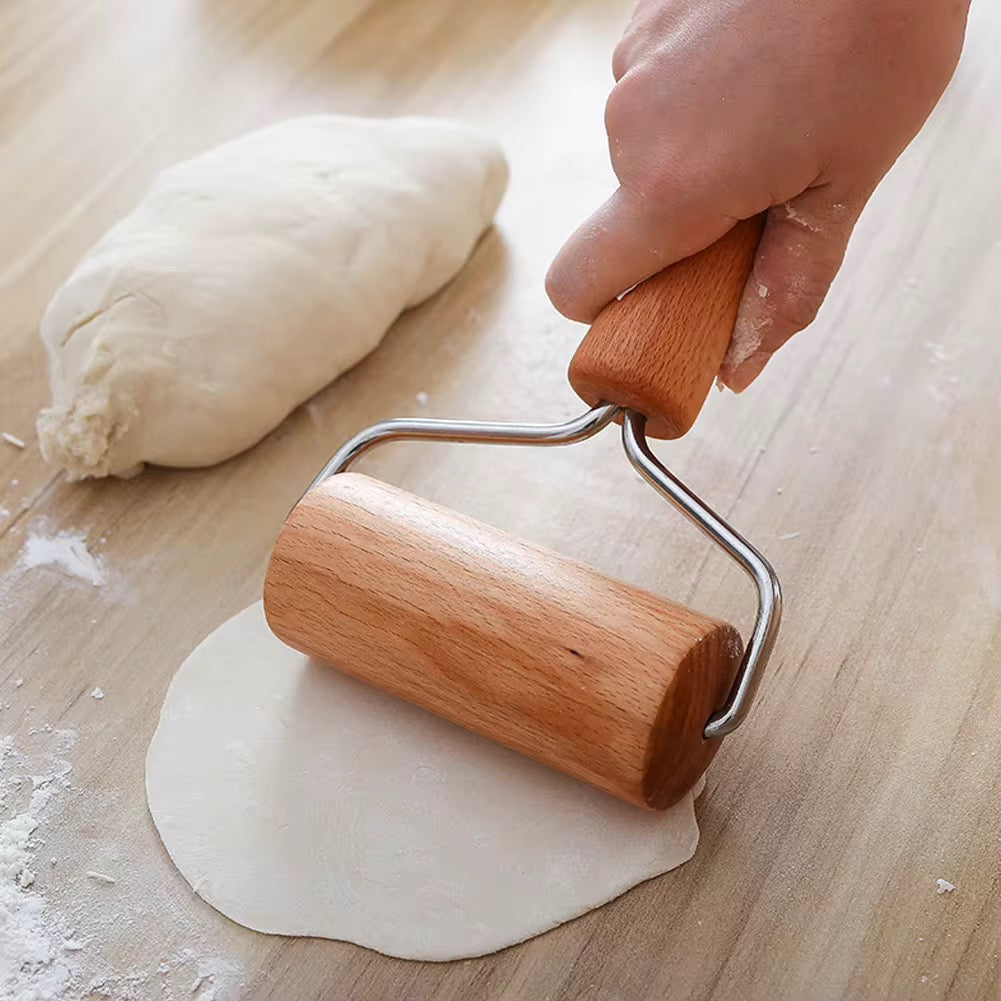 T Shaped Wooden Rolling Pin