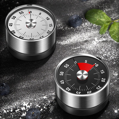 Mechanical Stainless Steel Timer