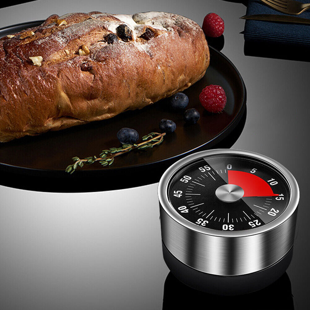 Mechanical Stainless Steel Timer