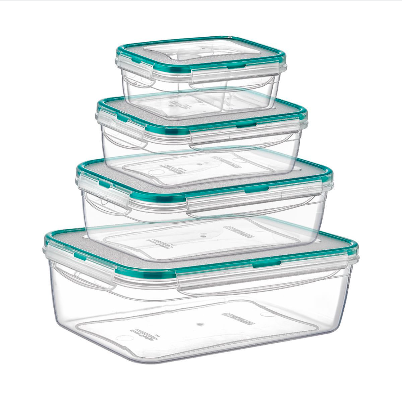 Rectangular Airtight Tupperware Set