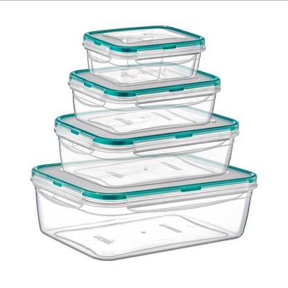 Rectangular Airtight Tupperware Set